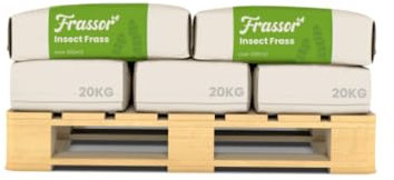 Frassor Insektenkot - 200 Kg - Für 2.000 M2 - Natürlicher Bodenaktivator Und Dünger - Reich An Nährstoffen
