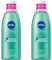 NIVEA Derma Skin Clear Gesichtswasser (200 ml), feuchtigkeitsspendender Toner für ein sichtbar verbessertes Hautbild, Gesichtstonic mit Salicylsäure und Niacinamid (Packung mit 2)