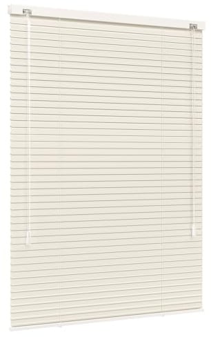 Jalousiescout Lightless Alujalousie, 85 x 220 cm (BxH), Beige matt | Verdunkelungsrollo mit innovativer Verdunkelungstechnik, Klemmmontage ohne Bohren