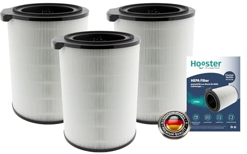 3 Filter kompatibel mit Bosch Air 6000 Luftreiniger | 360° HEPA/Aktivkohle-Filter für eine optimale Luftreinigung