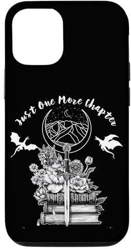 iPhone 15 Just One More Chapter Book Dragon Romantasy Reader Bookish Case