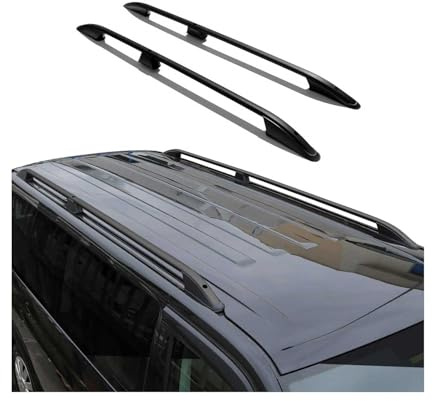 Dachreling Relingträger für Ford Transit Tourneo Custom 2023-2025 Alu Schwarz L1