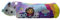 CYPBRANDS CyP Brands-Gabby, Estuche cilíndrico, Portatodos, Material Escolar, Preescolar, Pandy patitas, Estuche, Color Morado, Producto Oficial