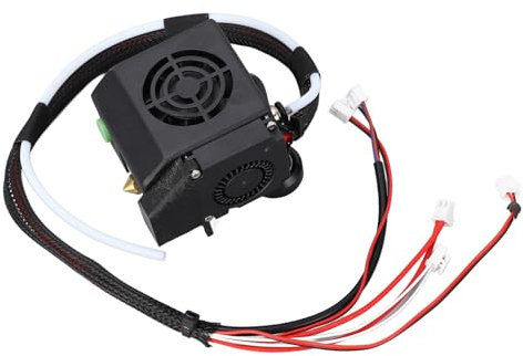 Kit de cabezal extrusor de impresora 3D, extrusor de impresora 3D de 42 pasos con sensor de nivelación de extremo caliente Polea de ventilador DC24V 40W Accesorios de impresora 3D
