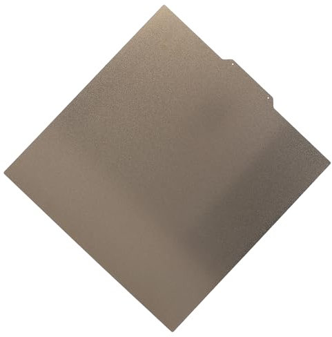 Doppelseitig Strukturierte PEI-Platte 330 X 330 Mm für QIDI X Maximum 3 3D-Drucker mit Flexibler Bauplatte, Passt good zu Flsu XY, Troxy X3S, X5SA und Mehr