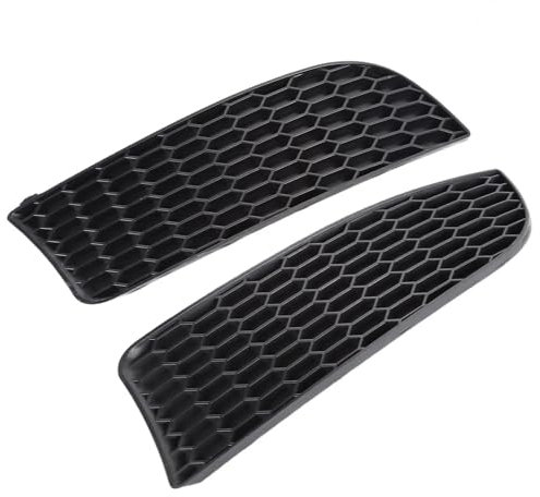 CLWYWUL Nebelscheinwerfer Grill Kompatibel Mit 3er E90 E91 E92 E93 M3, 2 Stück Auto-Frontstoßstange, Nebelscheinwerfer, Kühlergrill, Nebelscheinwerfer-Abdeckung, Ersatz