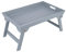 Ptdfjspt Outdoor,Wooden Lazy Dormitory Bed Laptop Small Table,Tray Camping Picnic Portable Thickened Desk Grey