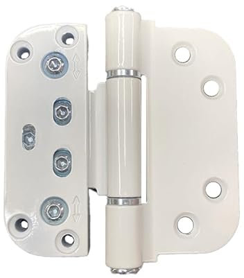 Nico LoadPro 3D Adjustable Composite Door Hinge White