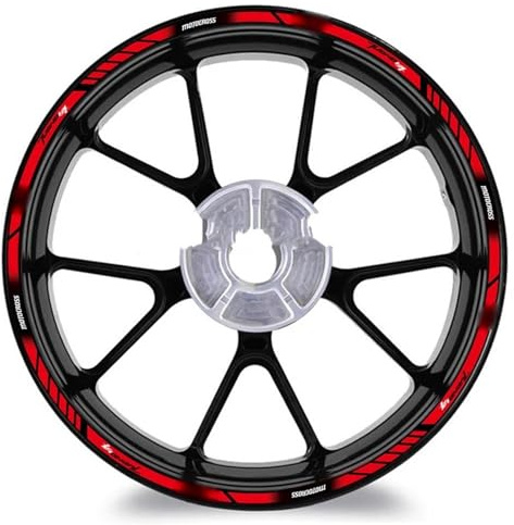 17 Zoll Reflektierende Radnabenaufkleber Für Für Aprilia Tuono V4 1100 Factory V4R(Rim Sticker)