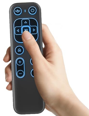 Mini tastiera wireless Air Mouse remoto 3 in 1, tastiera retroilluminata 2,4 G con telecomando su entrambi i lati per Android TV Box PC HTPC proiettore HTPC, pulsante di apprendimento IR ricaricabile