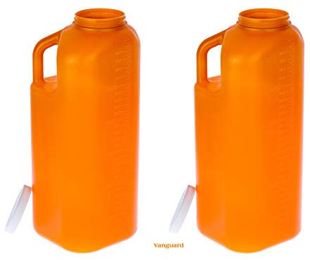 2 médico 24 horas colecciones de orina botella contenedores