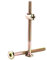 Lot de 10 boulons M6 pour meubles en acier carbone galvanisé avec écrous et chevilles 40 mm/60 mm/80 mm/90 mm/100 mm, SPOMHNK4411