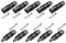 Stäubli 5 Paar MC4 Stecker - Buchse + Stecker 4-6 mm² Typ 4 PV-KBT4/6I 5 Paar 4 mm² - 6 mm², Kupfer