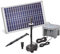 esotec Solar Teichpumpenset 25 650 LED pro Batt, Komplettset, Pumpe, Solarmodul, Solarbrunnen, Gartenteich Springbrunnenpumpe, Springbrunnen, DIY Wasserspiel, 1,4m, 650l/h, 101925