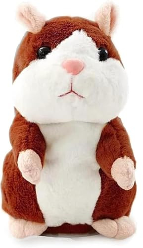 Sprechende Hamster Wiederholt,Sprechender Plüsch Hamster Spielzeug | Talking Plüschtier Elektronische,Lustige Stofftiere,Maus Stofftier,Record Spielzeug Interaktives
