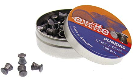 Excite Plinking - Diabolos - 4,50 mm / .177 Cal. - 100 Stück/Luftgewehrkugel