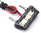 Easyhomie 12V LED Kennzeichenleuchte Motorrad, Universelle Motorrad Kennzeichenbeleuchtung, Weißes Licht mit Hoher Helligkeit