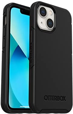OtterBox Symmetry Case IPhone 13 Mini/IPhone 12 Mini, Shockproof, Drop Proof, Protective Thin Case, 3x Tested To Military Standard, Antimicrobial Protection, Black