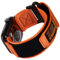 Kompatibel Mit Apple Watch Series 10 Armband Series 9/8/7/6/5/4/SE/SE2, Nylon Sportarmband Mit Gewebtem Design Für 46mm/45mm/44mm (XL,Orange)