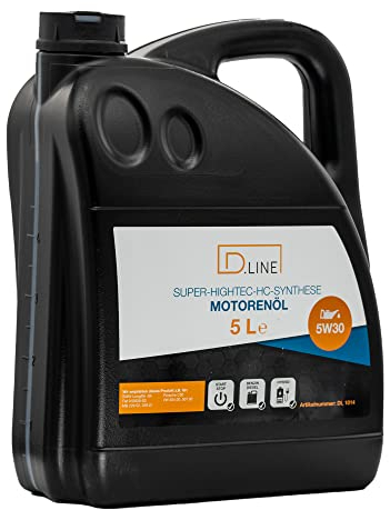 D.LINE Motorenöl, HIGHTEC-HC-SYNTHESE | 5W-30 (1x 5 Liter)