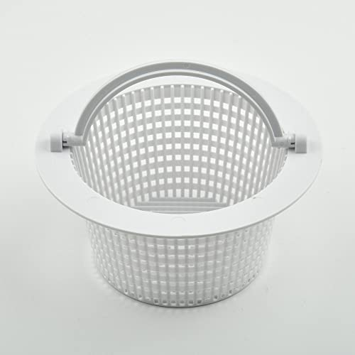 Cesta de skimmer para piscina, cestas de repuesto con mango de skimmers, bombas de piscina sobre el suelo, cesta de estanques, 1#