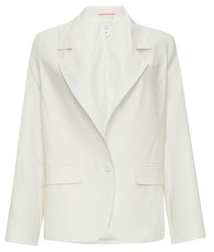 QS 2143849 Blazer in Misto Lino, 0200, 44 Donna