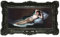 LIGUORO SHOP Bild Maja Desnuda von Francisco Goya, Reproduktion auf Banner, Leinwand mit barocken Rahmen, 96 x 56 cm (schwarz)