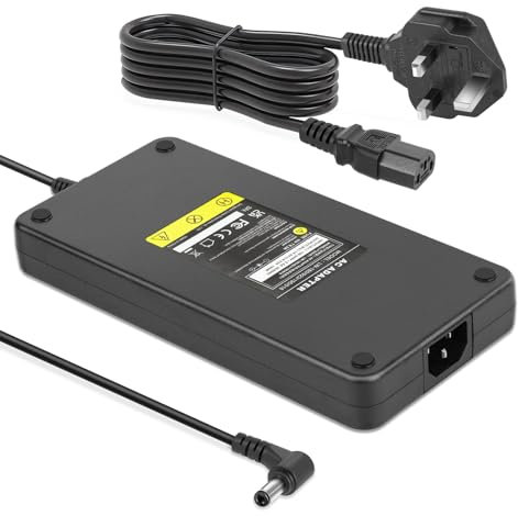 PASUKTER 19.5V 9.23A 180W Laptop AC Adapter Charger for ASUS G751J G750JX G750JW G750JM ASUS ROG G Series GS65 GS75 GS63 GS63VR GV62 GL62M GS73 GL72 GF62 GF63, 5.5x2.5mm