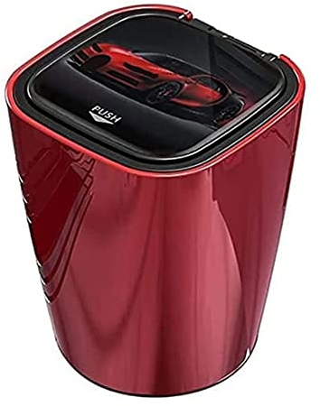 Auto Aschenbecher für V-W Amarok/Art-eon/Caddy/Golf/Golf Variant, Tragbarer Zigarette Rauchfreien Aschenbecher mit Deckel Mini Mülleimer für Auto Reisen im Freien,E