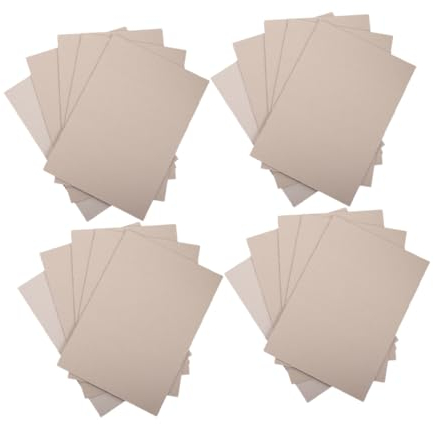 EXCEART 20 Malkarton kinder bastelset basteln für kinder Schrottbuchungstafel Buchkarton Kraftpapier weißer Karton Werkzeug Druckpapier Kunstkartenpapier verdicken Hülse malen