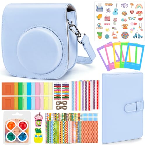 Eurhomewit Instant Camera Accessory for Instax Mini 12 Blue