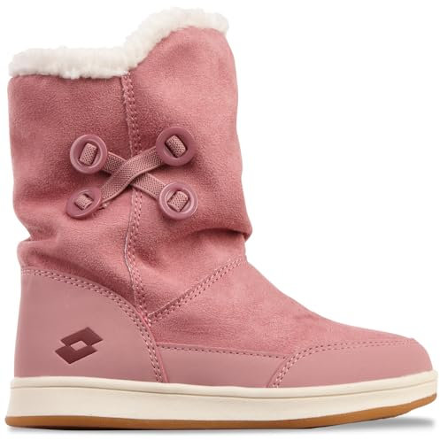 Lotto Gramada Fur K Unisex Kids, Stivali a metà Polpaccio, Dk Rose Dk Red, 32 EU