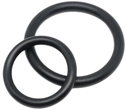EPDM O-Ring 55mm x 45mm x 5mm, 55mm AD, 45mm ID, 5mm Breite, Metrische Dichtung für Kfz-Maschineninstallationen, Packung mit 10