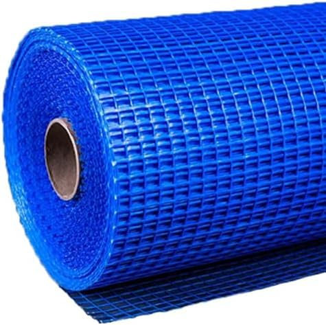 Ferretelix® Malla fibra de vidrio para Revocos Mortero Azul Rollo 1 mt x 50 mts luz de 10x10