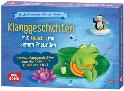 Klanggeschichten mit Quacki und seinen Freunden: Musikalische Früherziehung mit Orff-Instrumenten in Krippe und Kita (Spielen – Lernen – Freude haben. ... Ideen für Kindergruppen auf DIN-A5-Karten)