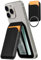 PAGONGO Portafoglio Magsafe Magnetico Compatibile | Wallet per iPhone 16 15 14 Pro Max Serie Accessori, Contiene Fino a 4 Carte, Nero