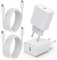 USB C Ladegerät,USB C Kabel [Apple MFi Zertifiziert] iPhone ladekabel für iPhone 16/15 Pro Max 15/16 Plus iPad Netzteil Schnellladegerät Stecker Schnellladekabel USB c Power Adapter (weiß, 2pack)