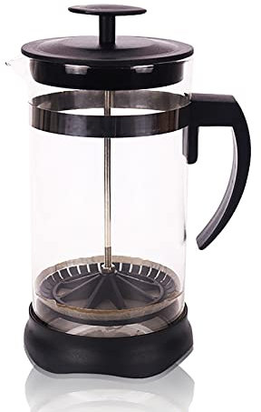 BIRJXVTO Cafetera de Prensa Francesa Té De Té Fabricante De Té Resistente Al Calor Tetera Tetera De Cafetería para café filtrado