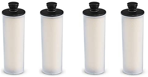 Janasiba Cartucho de descalcificación para SC2 Sc3, purificador de agua, 4 unidades