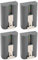 8000mAh Li Ion Replacement Battery for Doorbell Camera, Upgraded Rechargeable Battery with Overcharge Protection, Ideal for Video Doorbell 2 3 3plus 4 Users (4Pcs)