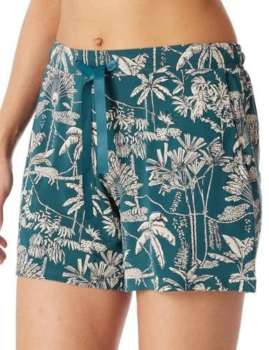 Schiesser Damen Schlafhose Kurz Modal - Mix + Relax Pyjamaunterteil (1er Pack)