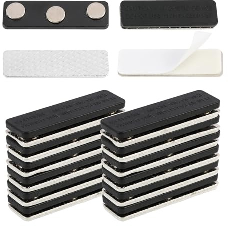 12 Pièces Aimants Rideau Magnétique, Aimants pour Rideaux, Clips Magnétiques Invisibles pour Fixation de Moustiquaires, Rideaux Légers et Occultants, sans Perçage ni Vis, Installation Facile Durable
