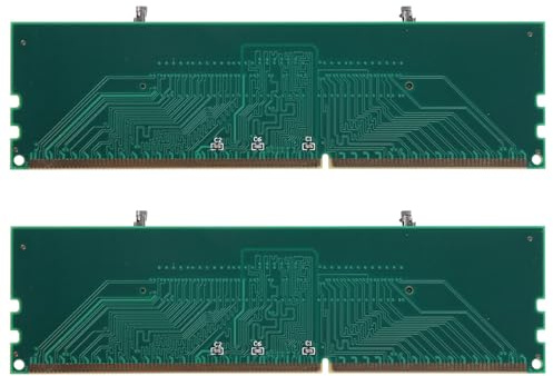 KAHDGSS 1 Paar Universals DDR3 200Pin SO DIMM auf 240Pin DIMM Speicherkartenadapter für Desktop Computer, einfache Installation, Laptop Konvertierung