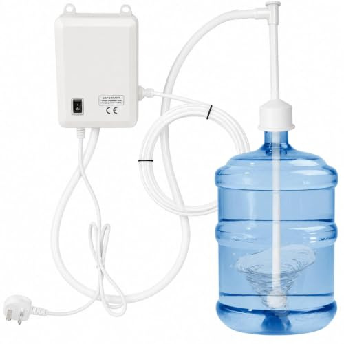 NBYTLT Bottle Water Dispenser Pump System, Drinking Electric Water Pump | With 6m Water Pipe, UK Plug 220V Automatic Water Pump for Homes, Offices, Bars, and Restaurant