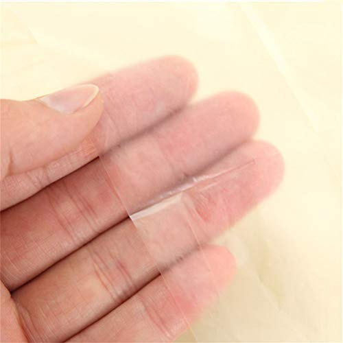 Alomejor 100PCS Portable Toilet Seat Cover Hygienic Mat Paper for Travel and Business, Comfortable Protection from, 10 Packs X 10pcs, 35.5cm * 43cm (Random Color)