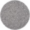myfelt Filzkugel Sitzauflage Stuhlauflage - Carl - Ø 36 cm, grau