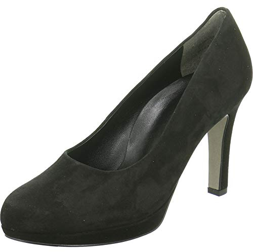 Paul Green Pumps 2634-018, Rauleder, Schwarz, Damen EU 6,5/40