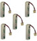 5 PEZZI BATTERIA LITIO LITIO 3,6V CONNETTORE COMPATIBILE ALLARME