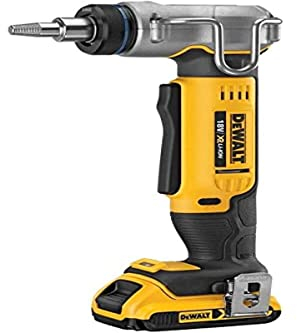 DEWALT DCE400D2-QW - Expandidora de Tubo XR 18V con 2 baterías Li-Ion 2Ah.Incluye cabezal Ø16,20 y 25mm y maletín TSTAK