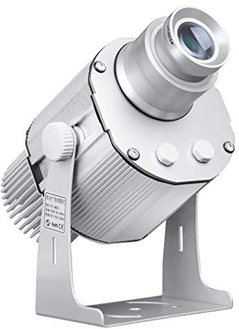 Gobo-Projektor Im Freien IP67 Wasserdicht Mit Freiem Kundenspezifischem Glasgobo Um Projekt Bild Für Company Store Hochzeit Event-Werbung,Silber,35W gobo projector